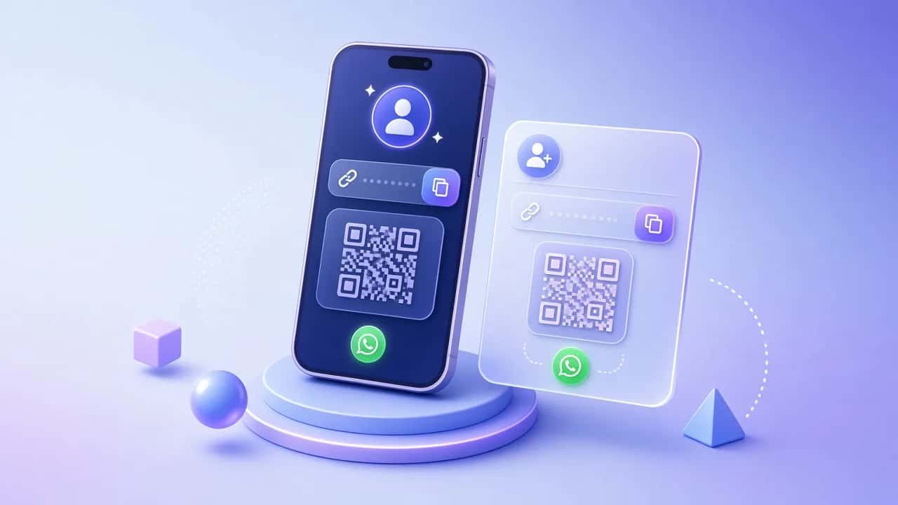 Generar y compartir link de referido con código QR y WhatsApp