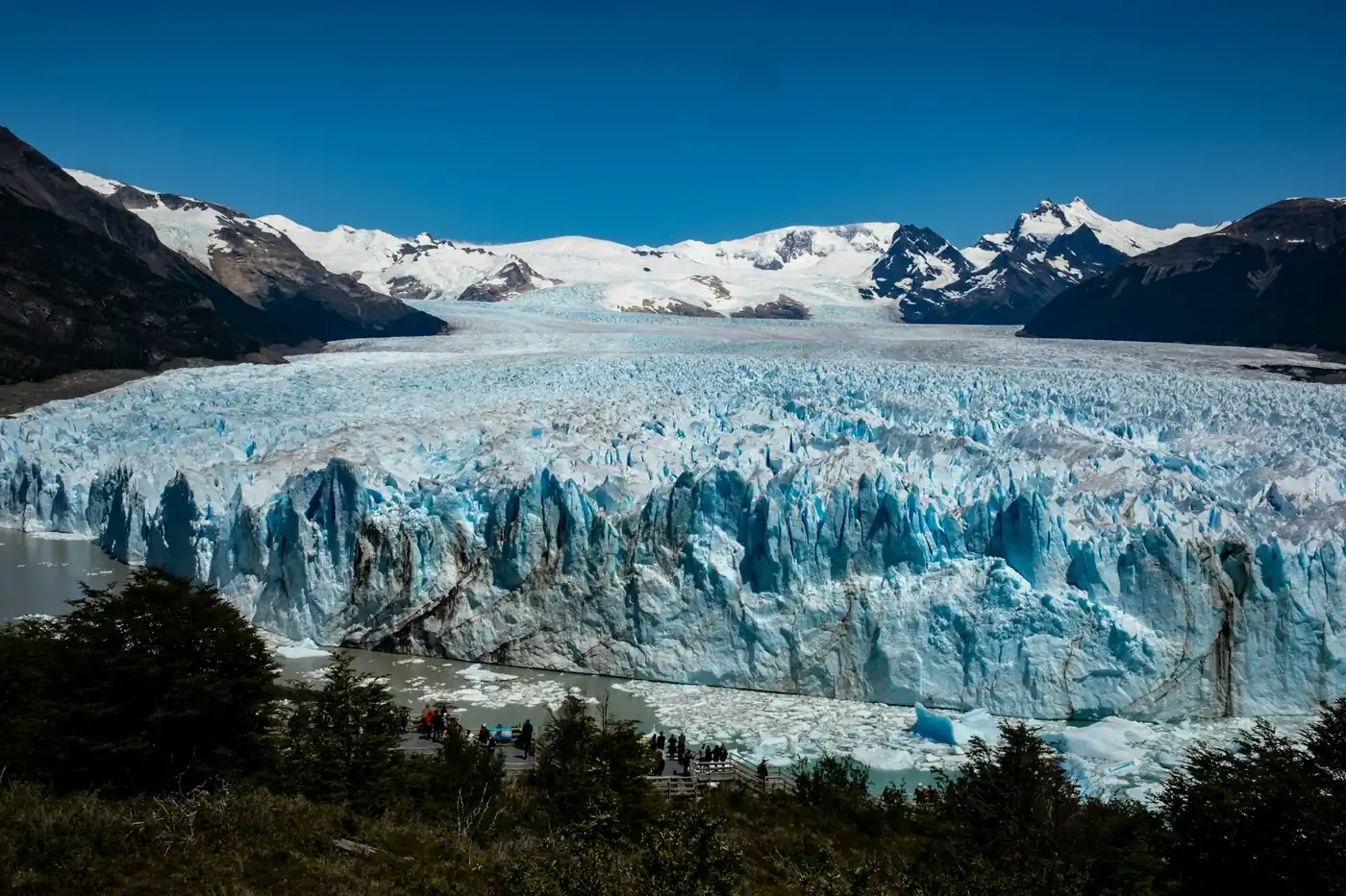 Glaciar Perito Moreno en la Patagonia