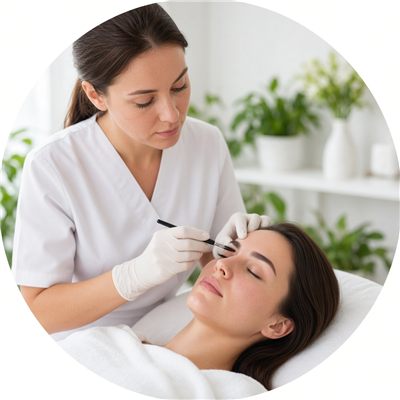 Turnos online para cejas y pestañas